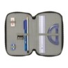 Plumier escolar safta triple 36 piezas real madrid 1 equipacion 24/25 195x125x55 mm