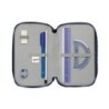 Plumier escolar safta triple 36 piezas naruto ninja 195x125x55 mm