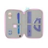 Plumier escolar safta triple 36 piezas frozen ii cool days 195x125x55 mm