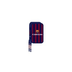 Plumier escolar safta triple 36 piezas f.c. barcelona 195x125x55 mm