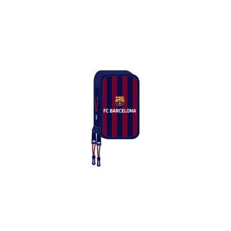 Plumier escolar safta triple 36 piezas f.c. barcelona 195x125x55 mm