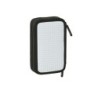 Plumier escolar safta doble pequeño 28 piezas real madrid 1 equipacion 24/25 195x125x40 mm