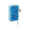 Plumier escolar safta doble pequeño 28 piezas paw patrol pups rule 195x125x40 mm