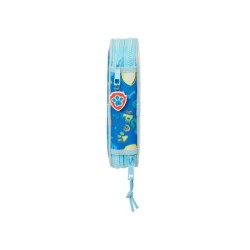 Plumier escolar safta doble pequeño 28 piezas paw patrol pups rule 195x125x40 mm
