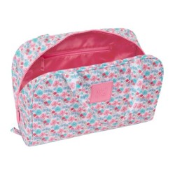Neceser safta rectangular reciclado moos floresistente 140x310x190 mm