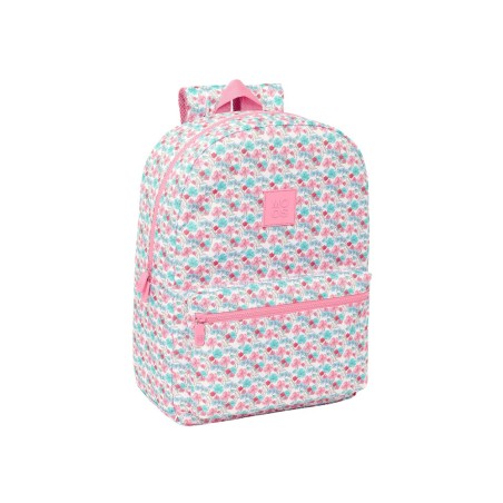 Mochila safta para portatil 15,6'' reciclado moos floresistente 430x320x140 mm