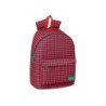 Mochila safta para portatil 14,1\ nait nait pata de gallo coral 410x310x160 mm