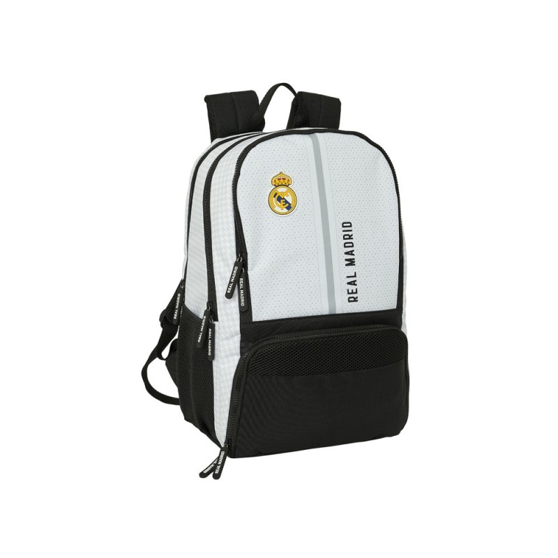 Mochila safta padel real madrid 1 equipacion 24/25 420x300x170 mm