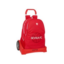 Mochila safta mod. 665 con carro evolution sevilla f.c. corporativa 440x320x160 mm
