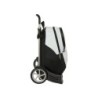 Mochila safta mod. 665 con carro evolution real madrid 1 equipacion 24/25 440x320x160 mm