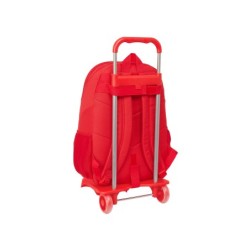 Mochila safta mod. 665 con carro 905 atletico de madrid 440x320x160 mm