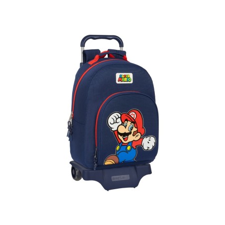 Mochila safta mod. 305 con carro 905 super mario world 420x320x150 mm