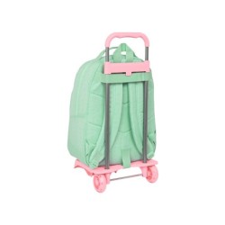 Mochila safta mod. 305 con carro 905 reciclado blackfit8 moon 420x320x150 mm