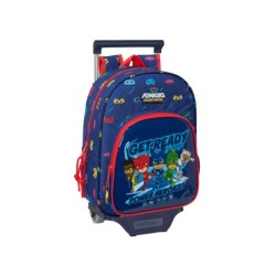 Mochila safta mod. 185 con carro 705 pjmasks ready 340x260x110 mm
