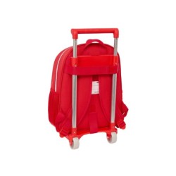 Mochila safta mod. 006 con carro 705 sevilla f.c. corporativa 340x280x100 mm