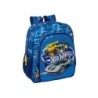 Mochila safta junior adaptable a carro hot wheels sonny 380x320x120 mm