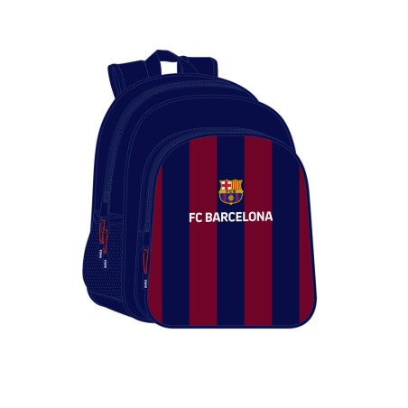 Mochila safta junior adaptable a carro f.c. barcelona 380x320x120 mm