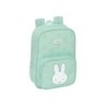 Mochila safta infantil reciclada y repelente agua miffy menta 280x200x80 mm