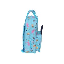 Mochila safta infantil con asas adaptable a carro bluey 280x200x80 mm