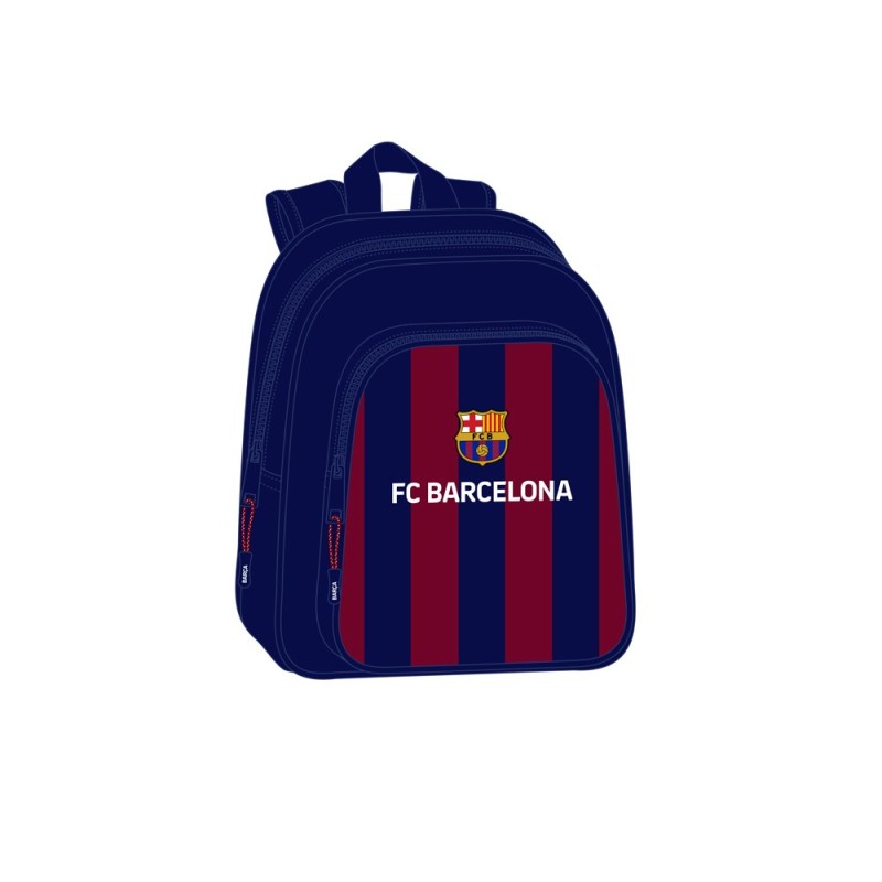 Mochila safta infantil adaptable a carro f.c. barcelona 330x270x100 mm