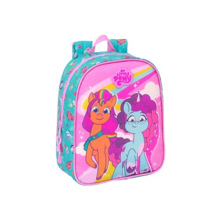 Mochila safta guarderia adaptable a carro my little pony magic 270x220x100 mm