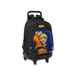 Mochila safta grande con ruedas compact extraible naruto ninja 450x330x220 mm
