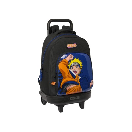 Mochila safta grande con ruedas compact extraible naruto ninja 450x330x220 mm
