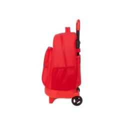 Mochila safta grande con ruedas compact extraible atletico de madrid 450x330x220 mm