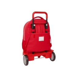 Mochila safta grande con ruedas compact evolution extraible sevilla f.c. corporativa 450x330x220 mm