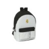 Mochila safta doble para portatil 15,6\  usb real madrid 1 equipacion 24/25 440x310x180 mm