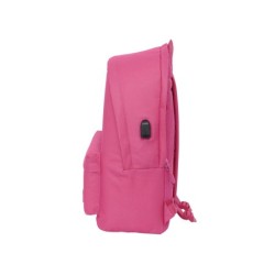 Mochila safta doble para portatil 15,6\  usb munich basics girl 440x310x180 mm