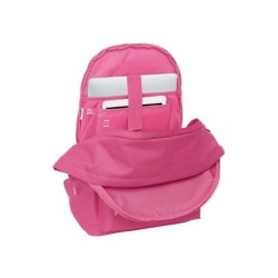 Mochila safta doble para portatil 15,6\  usb munich basics girl 440x310x180 mm