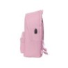 Mochila safta doble para portatil 15,6\  usb munich basics girl 440x310x180 mm