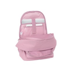 Mochila safta doble para portatil 15,6\  usb munich basics girl 440x310x180 mm