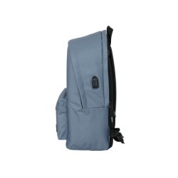 Mochila safta doble para portatil 15,6\  usb munich basics boy 440x310x180 mm