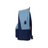 Mochila safta doble para portatil 15,6\  usb munich royal 440x310x180 mm