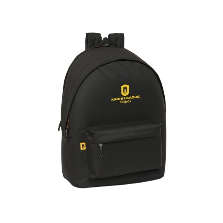 Mochila safta doble para portatil 15,6\  usb kings league school collection 440x310x180 mm
