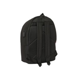 Mochila safta doble para portatil 15,6\  usb kings league porcinos 440x310x180 mm