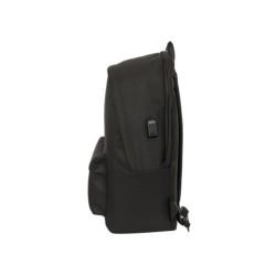 Mochila safta doble para portatil 15,6\  usb kings league porcinos 440x310x180 mm