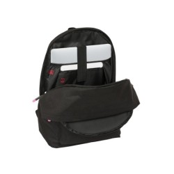 Mochila safta doble para portatil 15,6\  usb kings league porcinos 440x310x180 mm