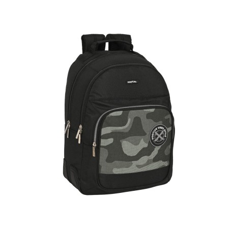 Mochila safta doble con cantoneras adaptable a carro stone 420x320x150 mm