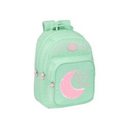 Mochila safta doble con cantoneras adaptable a carro reciclado blackfit8 moon 420x320x150 mm