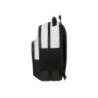 Mochila safta doble con cantoneras adaptable a carro real madrid 1 equipacion 24/25 420x320x150 mm