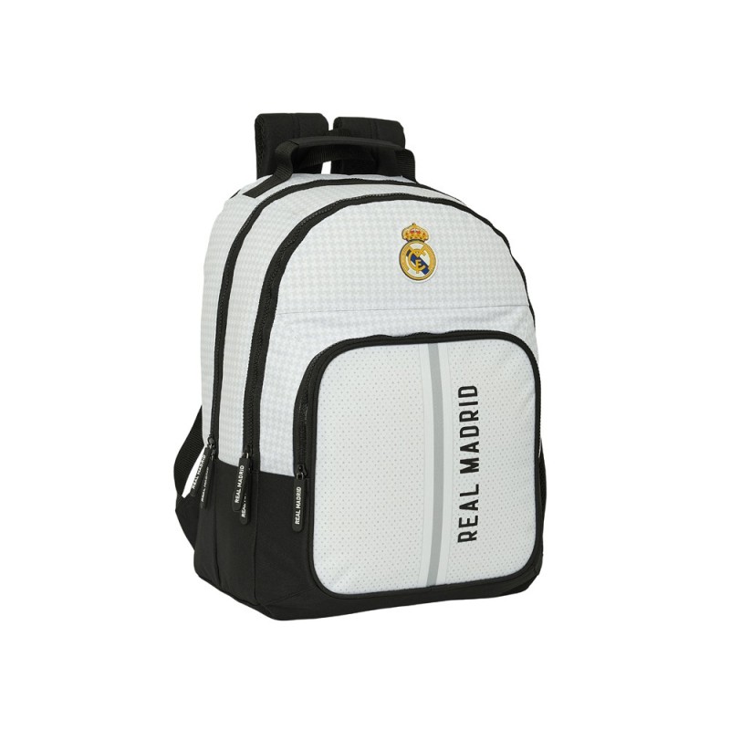 Mochila safta doble adaptable a carro safta real madrid 1 equipacion 24/25 420x320x160 mm