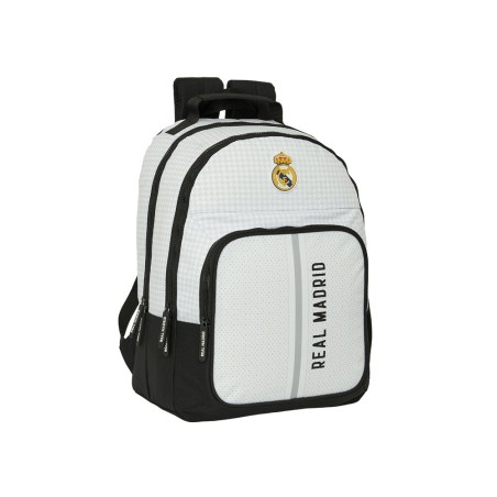 Mochila safta doble adaptable a carro safta real madrid 1 equipacion 24/25 420x320x160 mm