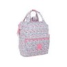 Mochila safta con asas reciclada para portatil 13\ moos floresistente 400x270x190 mm