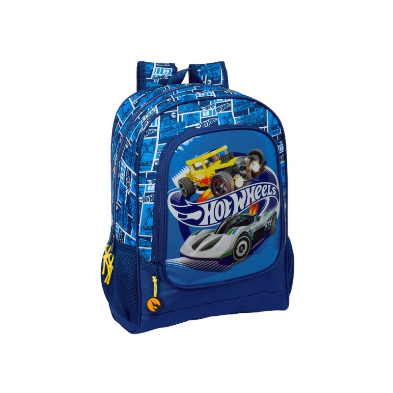Mochila safta adaptable a carro hot wheels sonny 420x330x140 mm