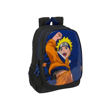 Mochila safta adaptada carro naruto ninja 440x320x160 mm