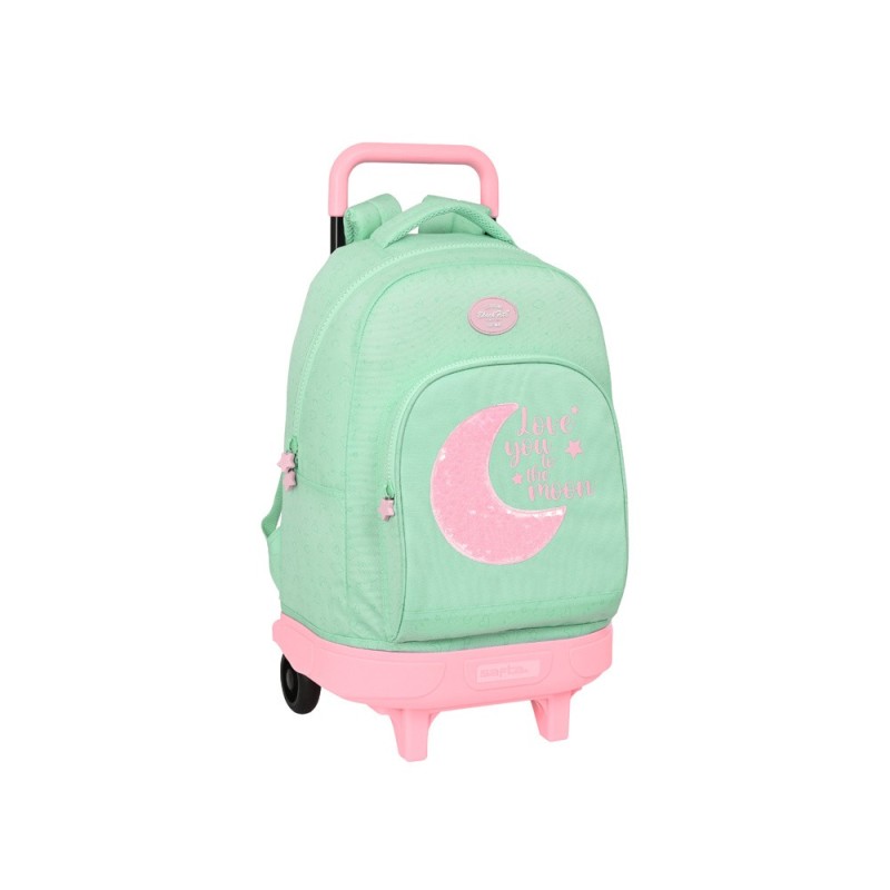 Mochila safta grande con ruedas compact extraibles safta reciclado blackfit8 moon 450x330x220 mm