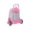 Mochila 758 con carro evolution reciclado safta moos floresistente 460x300x140 mm